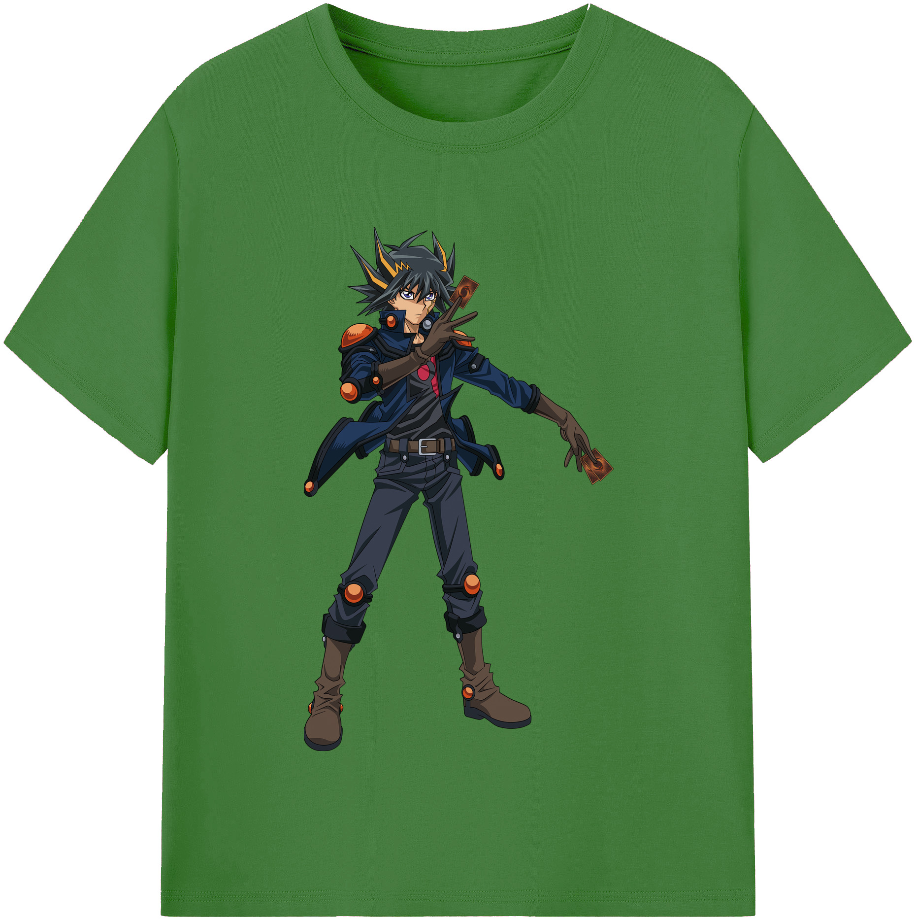 （画像用） 遊☆戯☆王 Yu-Gi-Oh! レディースカジュアルプリントTシャツ（綿100％）